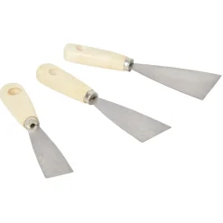 Gifi Spatule inox x3 largeur 30, 50 et 80 mm