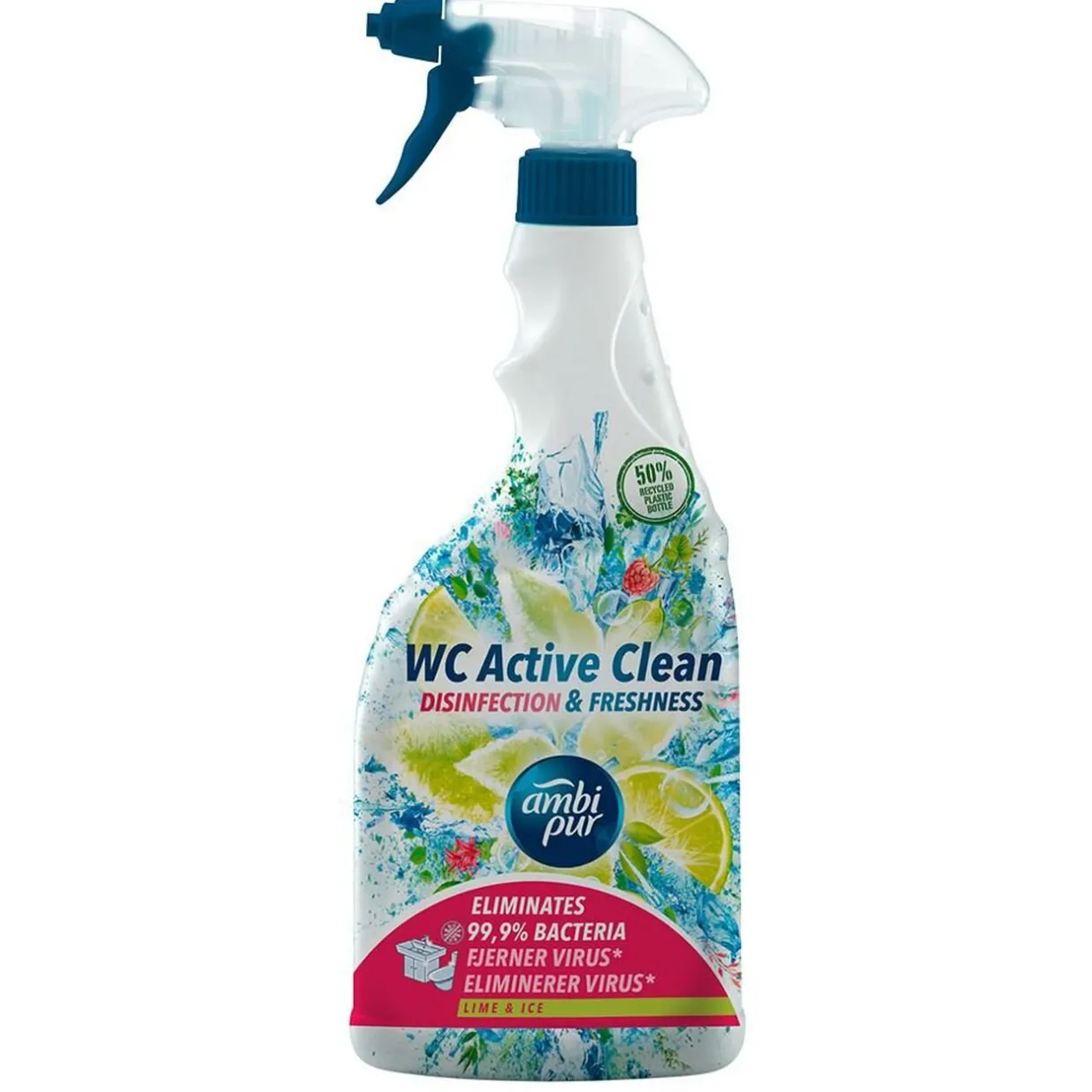 Nettoyage Et Entretien|Gifi Spray nettoyant WC Ambi Pur citron vert 750ml