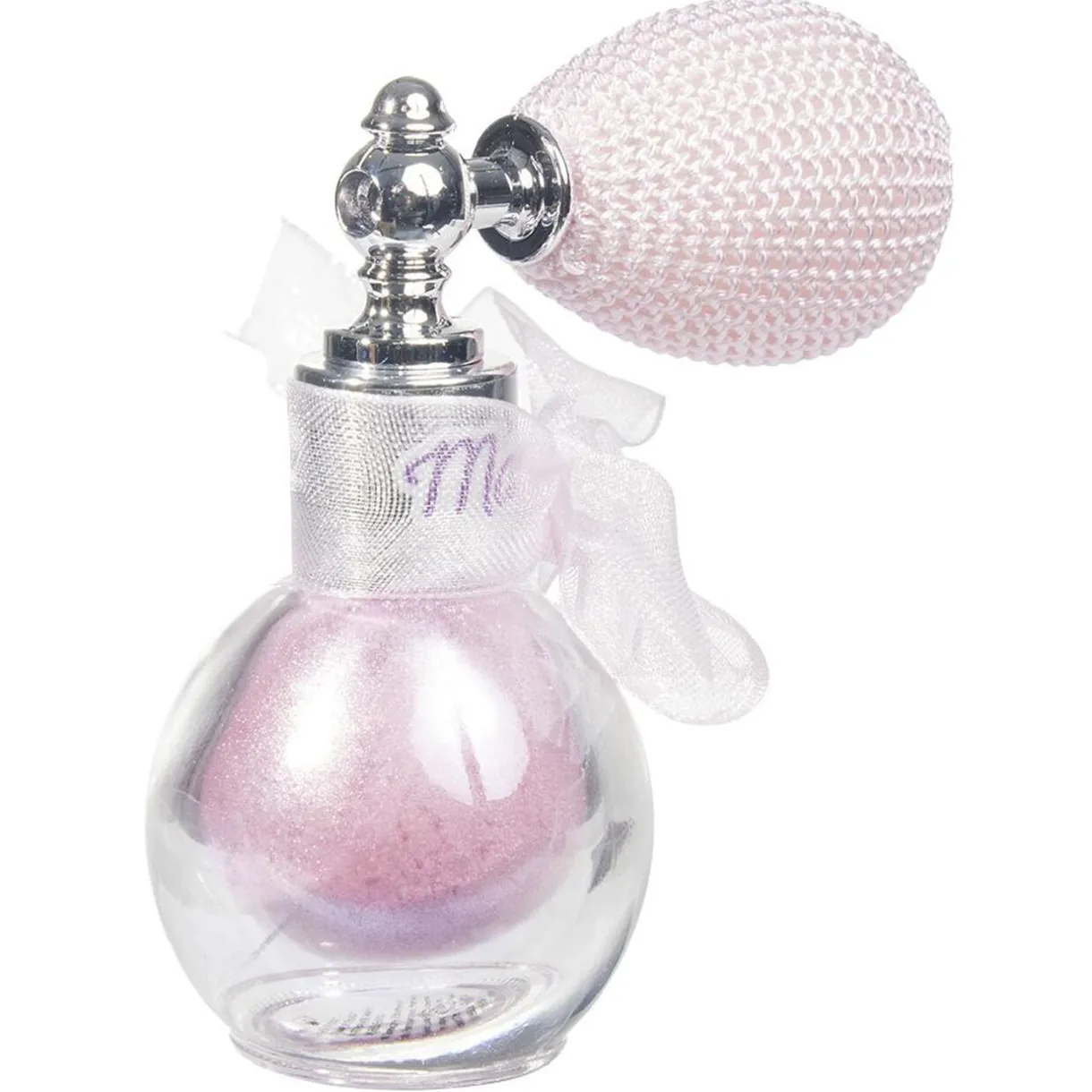 Outlet Gifi Spray poudre pailletée Martinelia rose ou violette