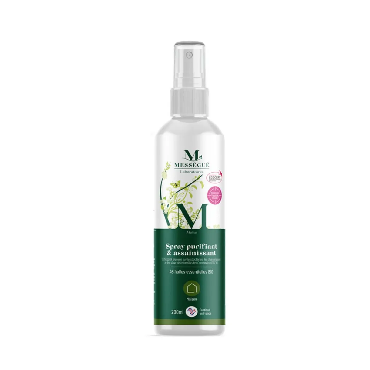 Nettoyage Et Entretien|Gifi Spray purifiant et assainissant Bio aux 45 huiles essentielles 100 ml