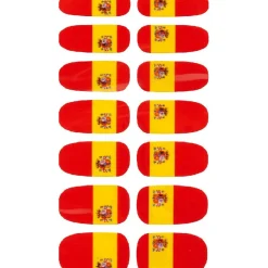 Best Gifi Sticker ongles supporter Espagne x14