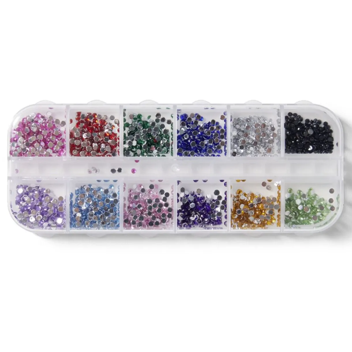 Gifi Strass pour ongles boîte 12 compartiments