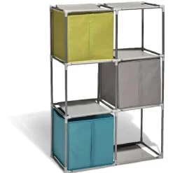 Rangement|Gifi Structure 6 casiers gris