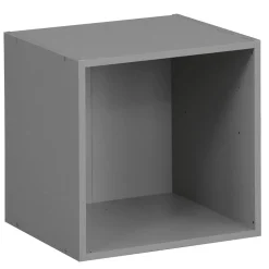 Rangement|Gifi Structure Box Cube 1 case 35x30x35cm bois gris
