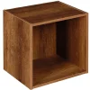 Rangement|Gifi Structure Box Cube 1 case 35,2x30x35,2cm bois marron