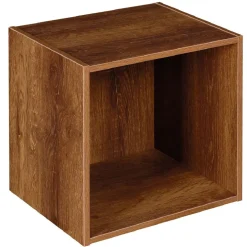Rangement|Gifi Structure Box Cube 1 case 35,2x30x35,2cm bois marron