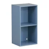 Rangement|Gifi Structure Box Cube 2 Cases Bleu - 35,2x30xH69,2 cm