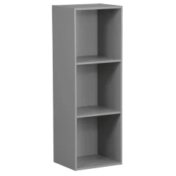 Rangement|Gifi Structure Box Cube 3 cases 35x30x105cm bois gris