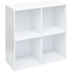 Rangement|Gifi Structure Box Cube 4 cases 70x30x70cm bois blanc