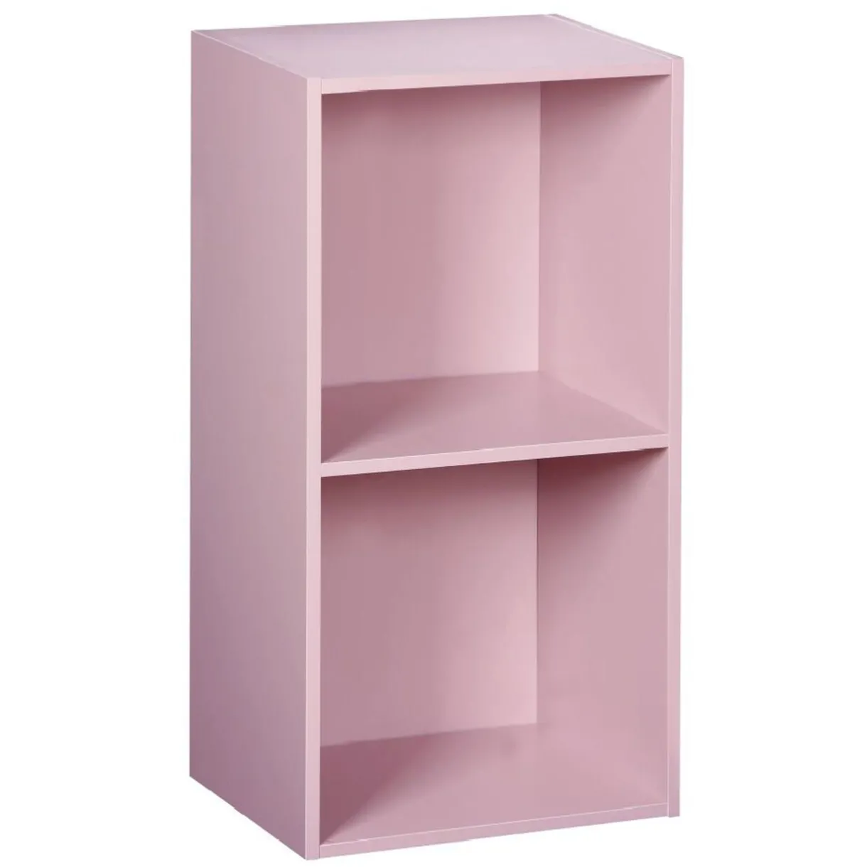 Rangement|Gifi Structure Box Cube 2 cases 35,2x30x69,2cm bois rose