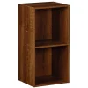 Rangement|Gifi Structure Box Cube 2 cases 35,2x30x69,2cm bois marron