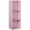 Rangement|Gifi Structure Box Cube 3 cases 35,2x30x103,2cm bois rose