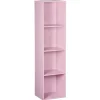 Rangement|Gifi Structure Box Cube 4 cases 35,2x30x137,2cm bois rose