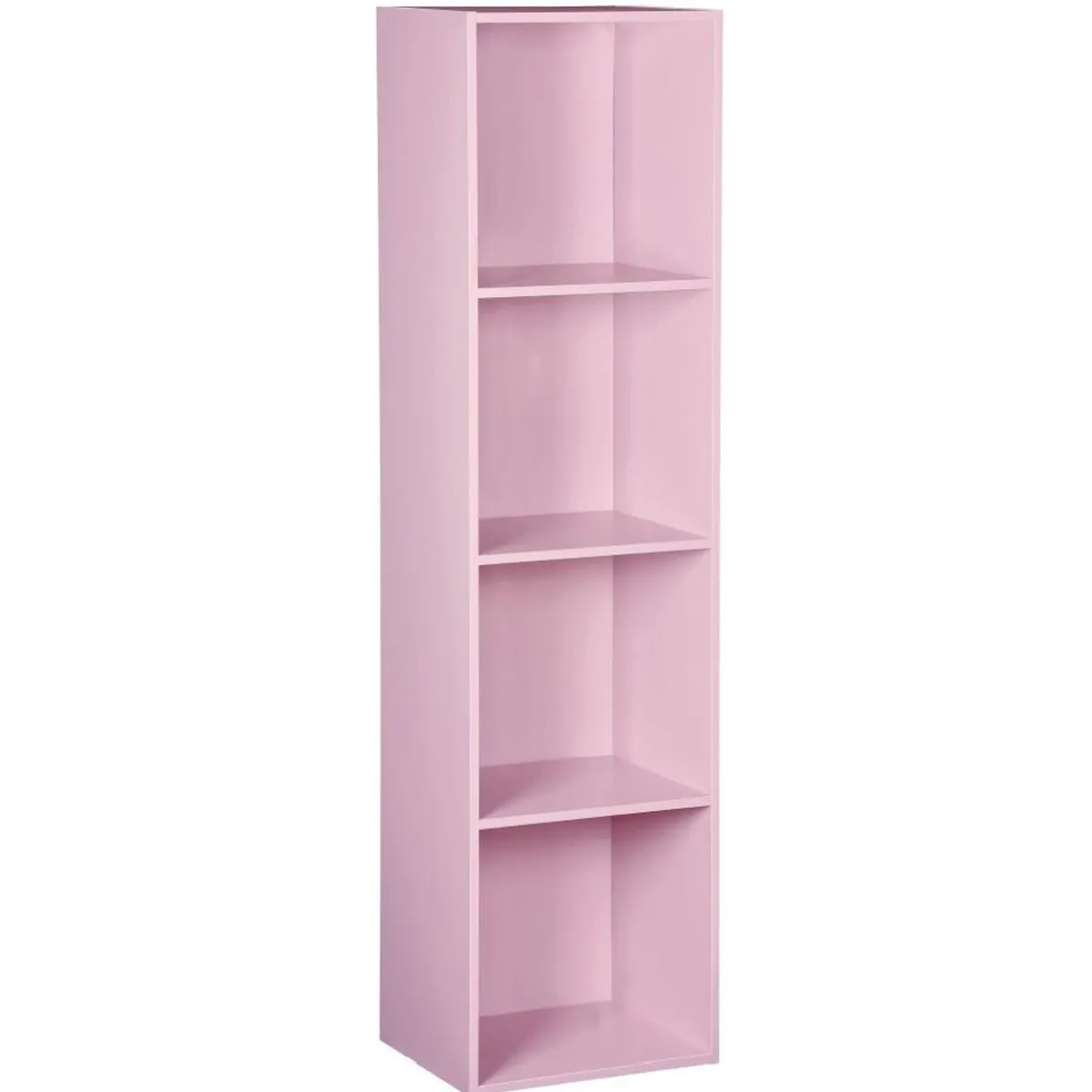 Rangement|Gifi Structure Box Cube 4 cases 35,2x30x137,2cm bois rose
