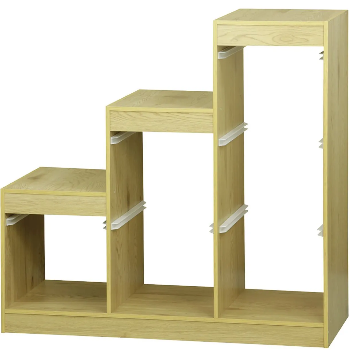 Rangement|Gifi Structure de rangement en bois 6 compartiments L97x44xH94cm