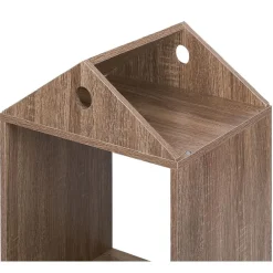 Rangement|Gifi Structure maison enfant Box Cube bois marron
