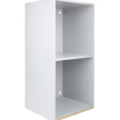 Rangement|Gifi Structure étagère 2 cases bois gris