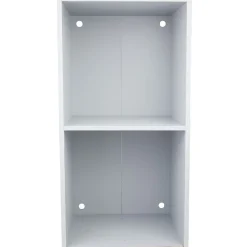 Rangement|Gifi Structure étagère 2 cases bois gris