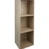 Rangement|Gifi Structure étagère 3 cases bois clair