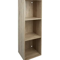 Rangement|Gifi Structure étagère 3 cases bois clair