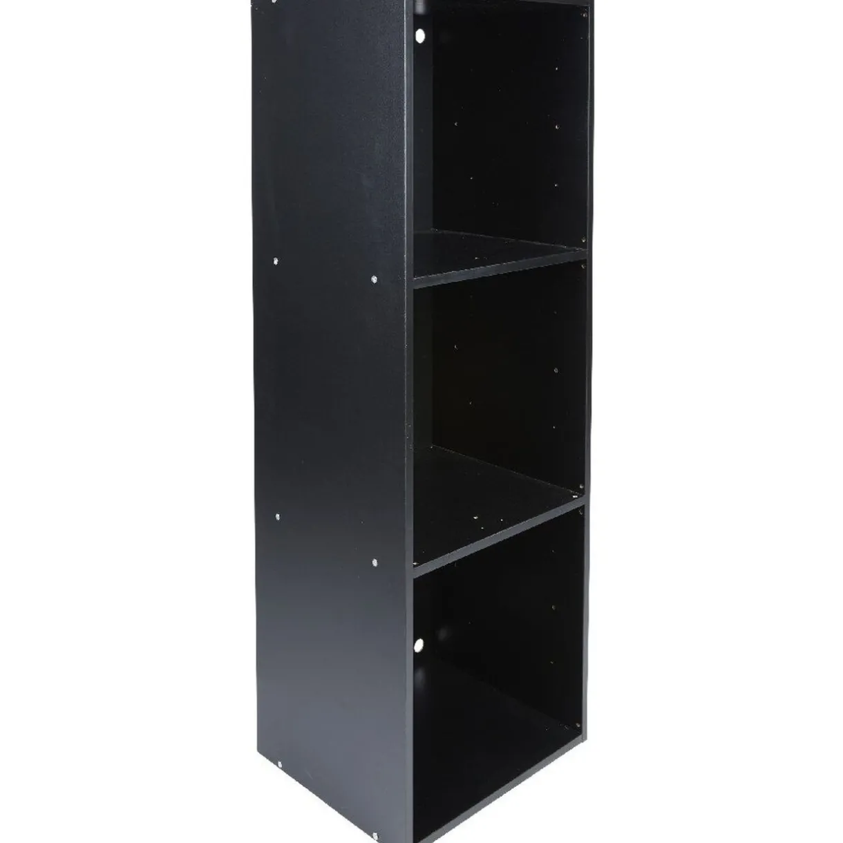 Rangement|Gifi Structure étagère 3 cases bois noir