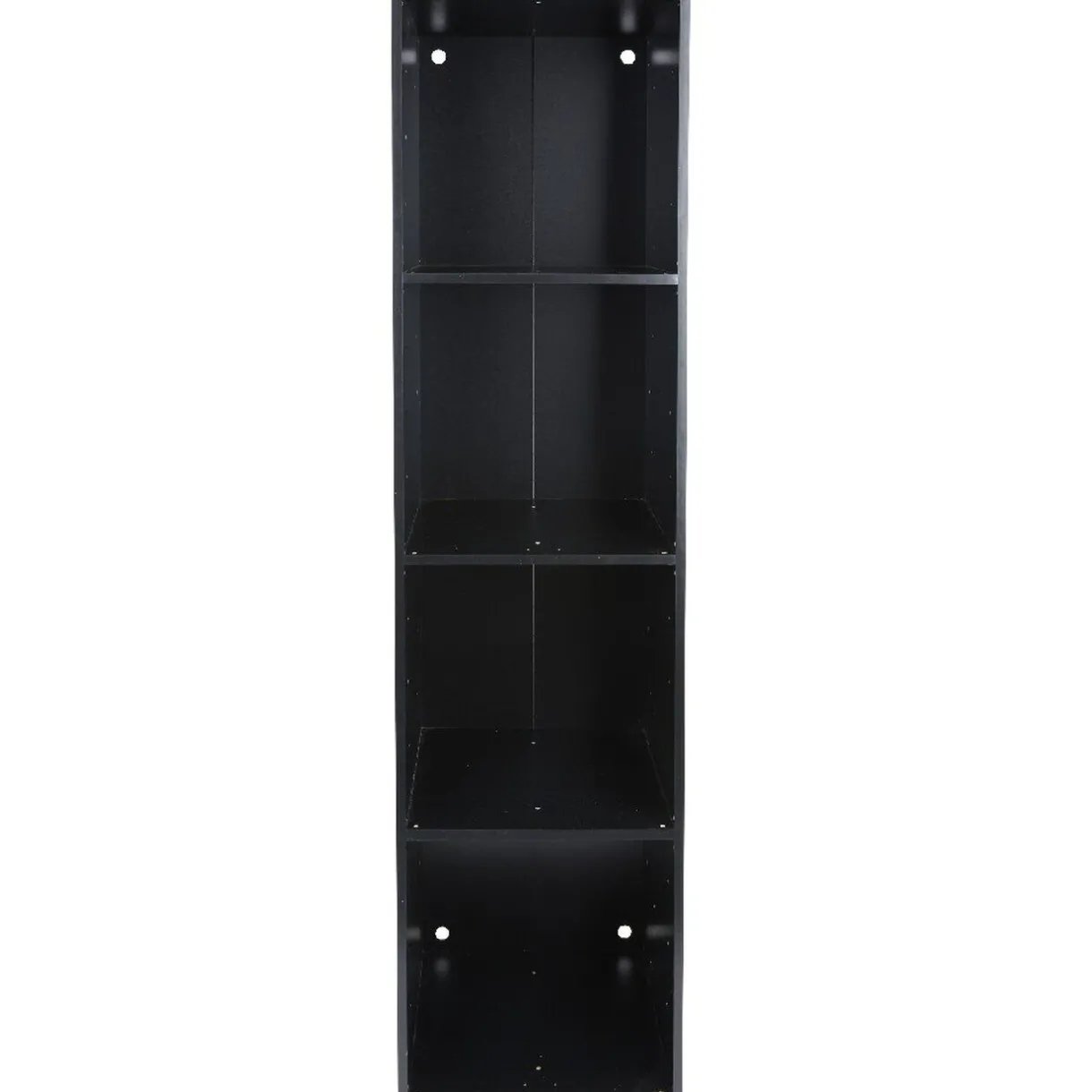 Rangement|Gifi Structure étagère 4 cases bois noir