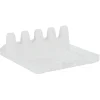 Support à couverts en plastique blanc 14,5x13x5cm^Gifi Discount