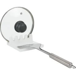 Support à couverts en plastique blanc 14,5x13x5cm^Gifi Discount