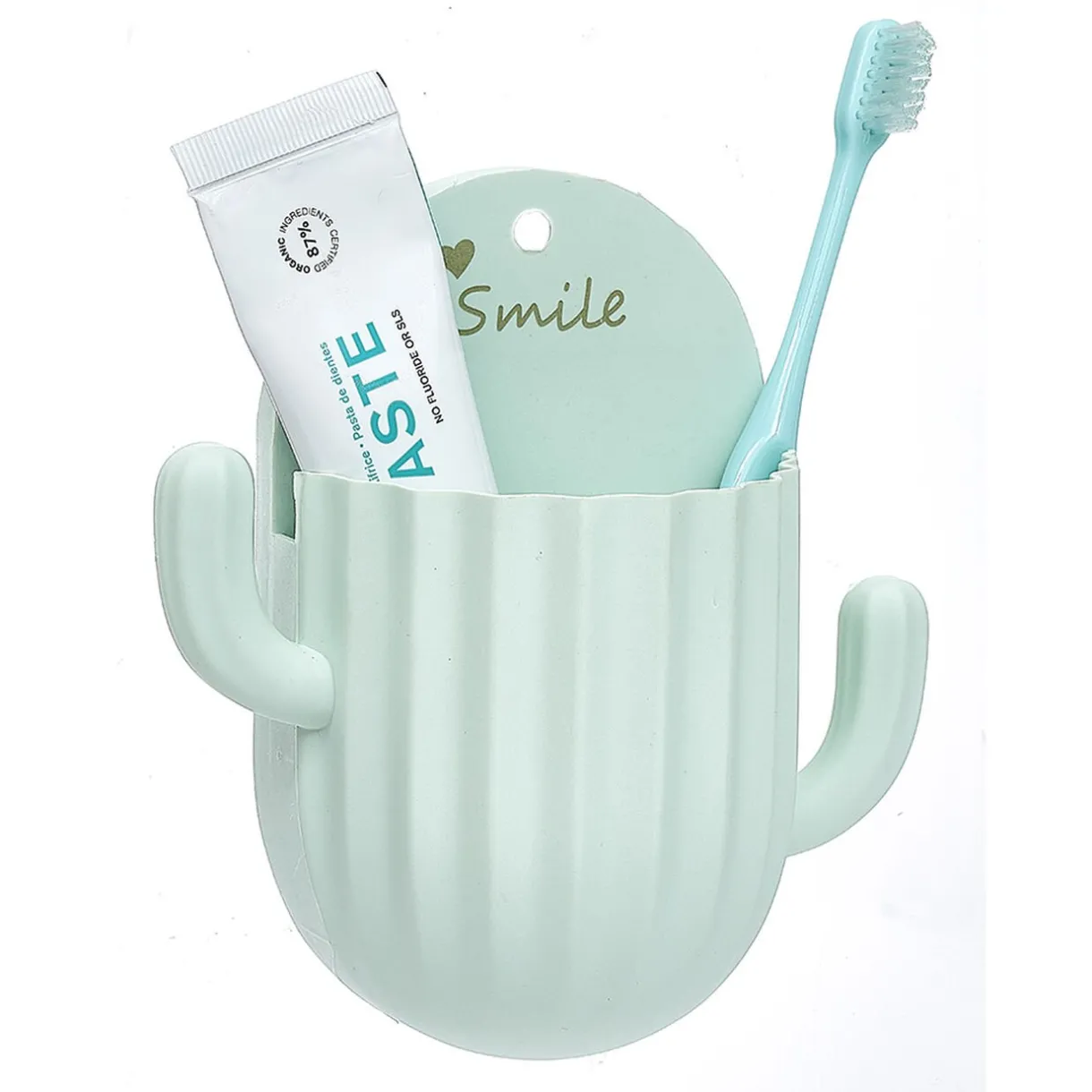Gifi Support brosse à dents adhésif forme cactus
