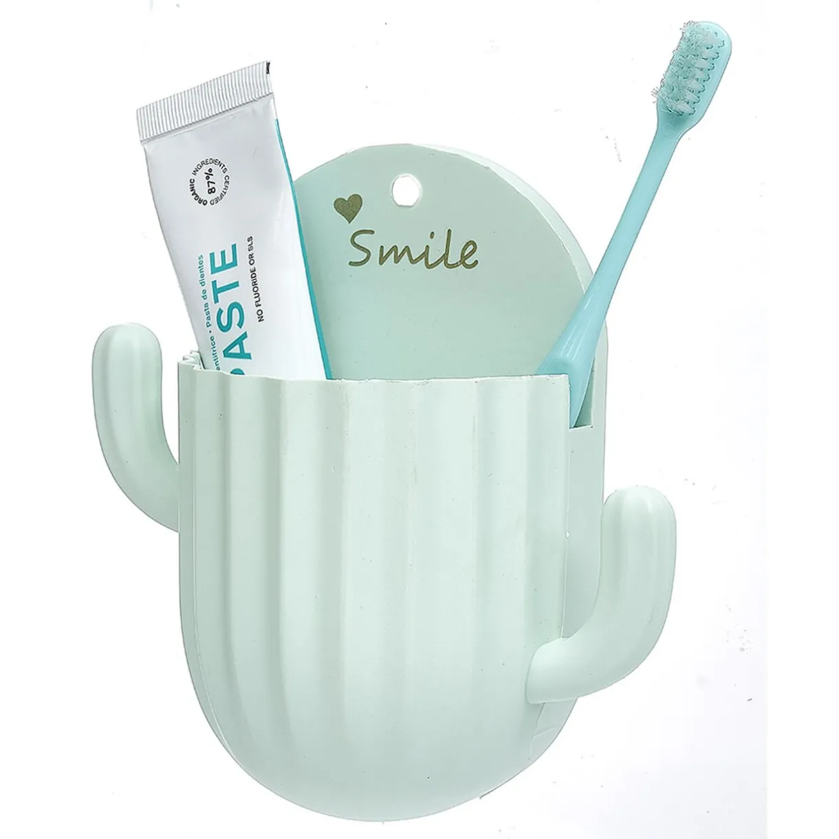 Gifi Support brosse à dents adhésif forme cactus