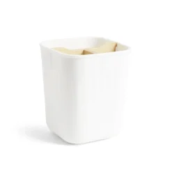 Outlet Gifi Support brosse à dents bambou et plastique blanc