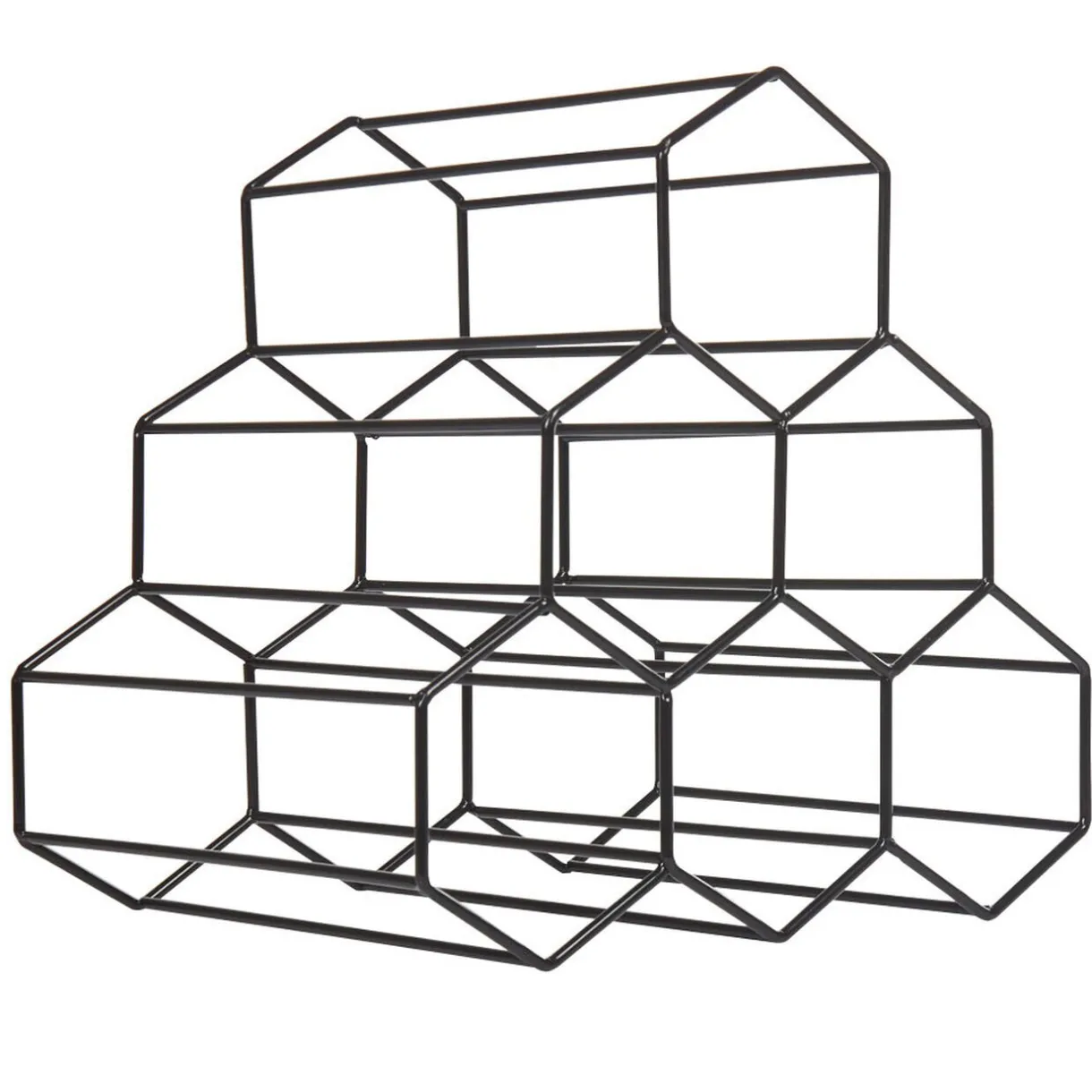 Support déco range bouteilles x6^Gifi Best