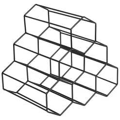 Support déco range bouteilles x6^Gifi Best