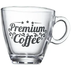 Support en métal avec 6 tasses expresso en verre^Gifi Sale