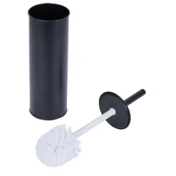 Discount Gifi Support papier WC et téléphone noir 36xH66x13,5cm