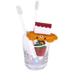 Gifi Support pour dentifrice forme animal x4