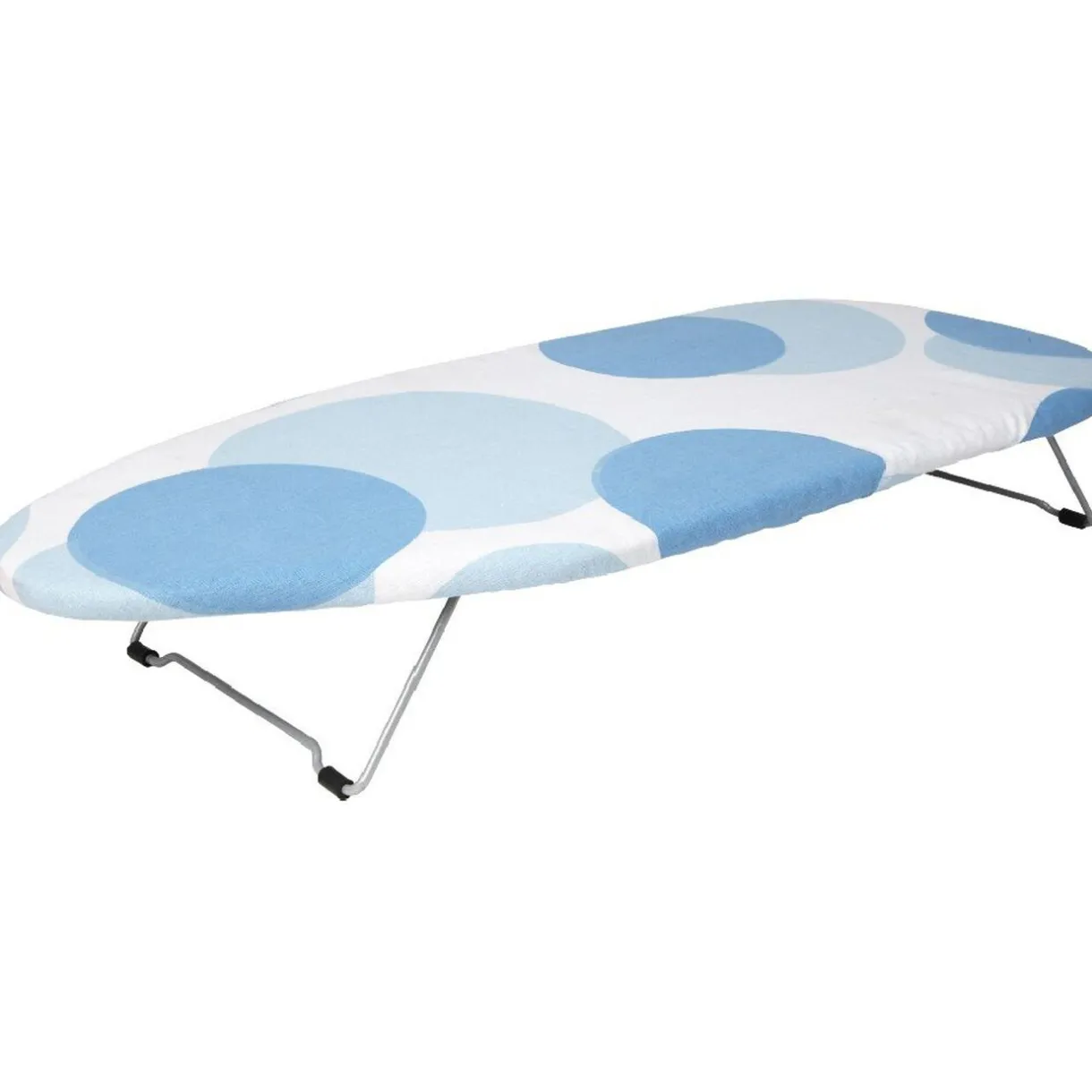 Entretien Du Linge|Gifi Table à repasser d appoint blanche à pois bleus