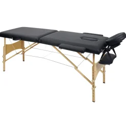 Hot Gifi Table de massage pliable noir