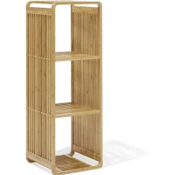 Rangement|Gifi Étagère 3 cases Macao bambou naturel - L.33xP.33xH.96cm