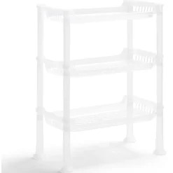 Étagère à poser 3 niveaux plastique transparent 32,5x18xH.33,5cm^Gifi Hot