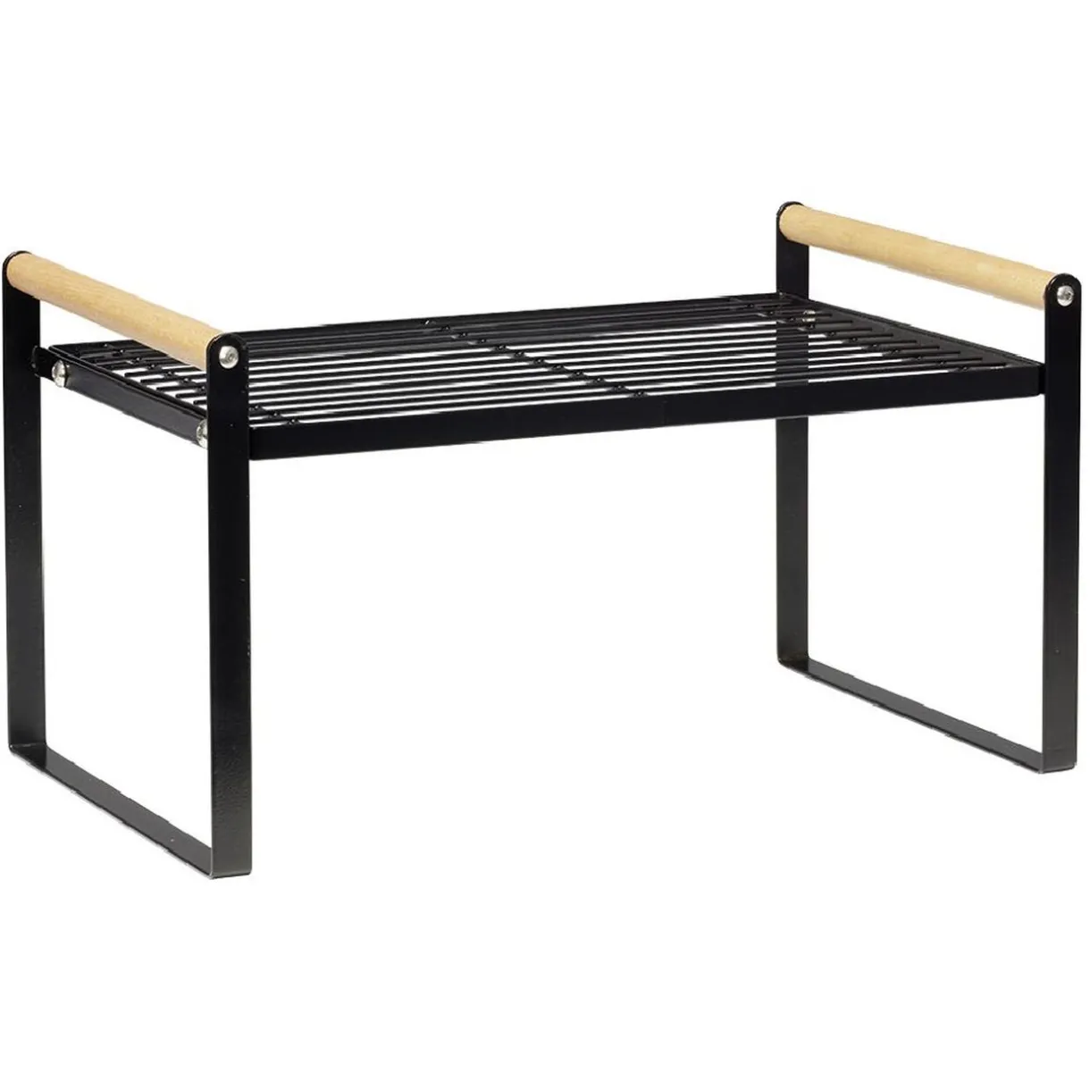 Étagère à poser métal et bois 35,5x19,5xH19,5cm^Gifi New