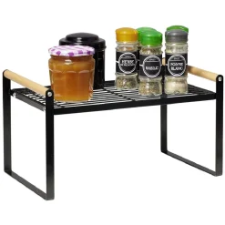 Étagère à poser métal et bois 35,5x19,5xH19,5cm^Gifi New