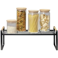 Étagère à poser métal et bois 53x21xH19,5cm^Gifi Online