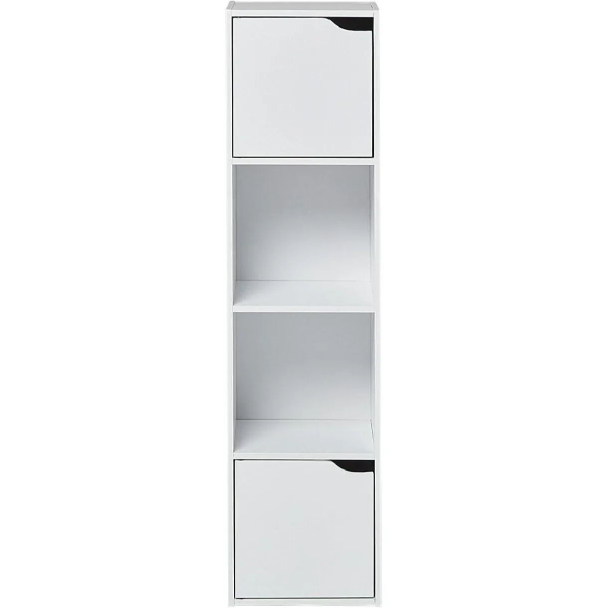 Rangement|Gifi Étagère Adam en bois blanc 4 niches