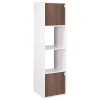Rangement|Gifi Étagère Adam MDF blanche 4 cubes 30xH120x29,5cm