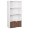 Rangement|Gifi Étagère Adam MDF blanche 4 niveaux 59xH120x29,5cm