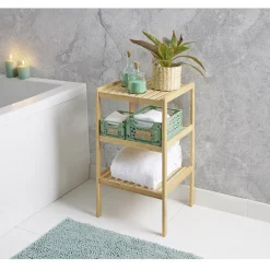 New Gifi Étagère bambou 3 niveaux