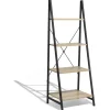 Rangement|Gifi Étagère Chicago 4 niveaux noir naturel
