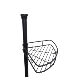 Online Gifi Étagère d'angle 3 niveaux métal noir