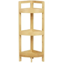 Gifi Étagère d'angle en bambou